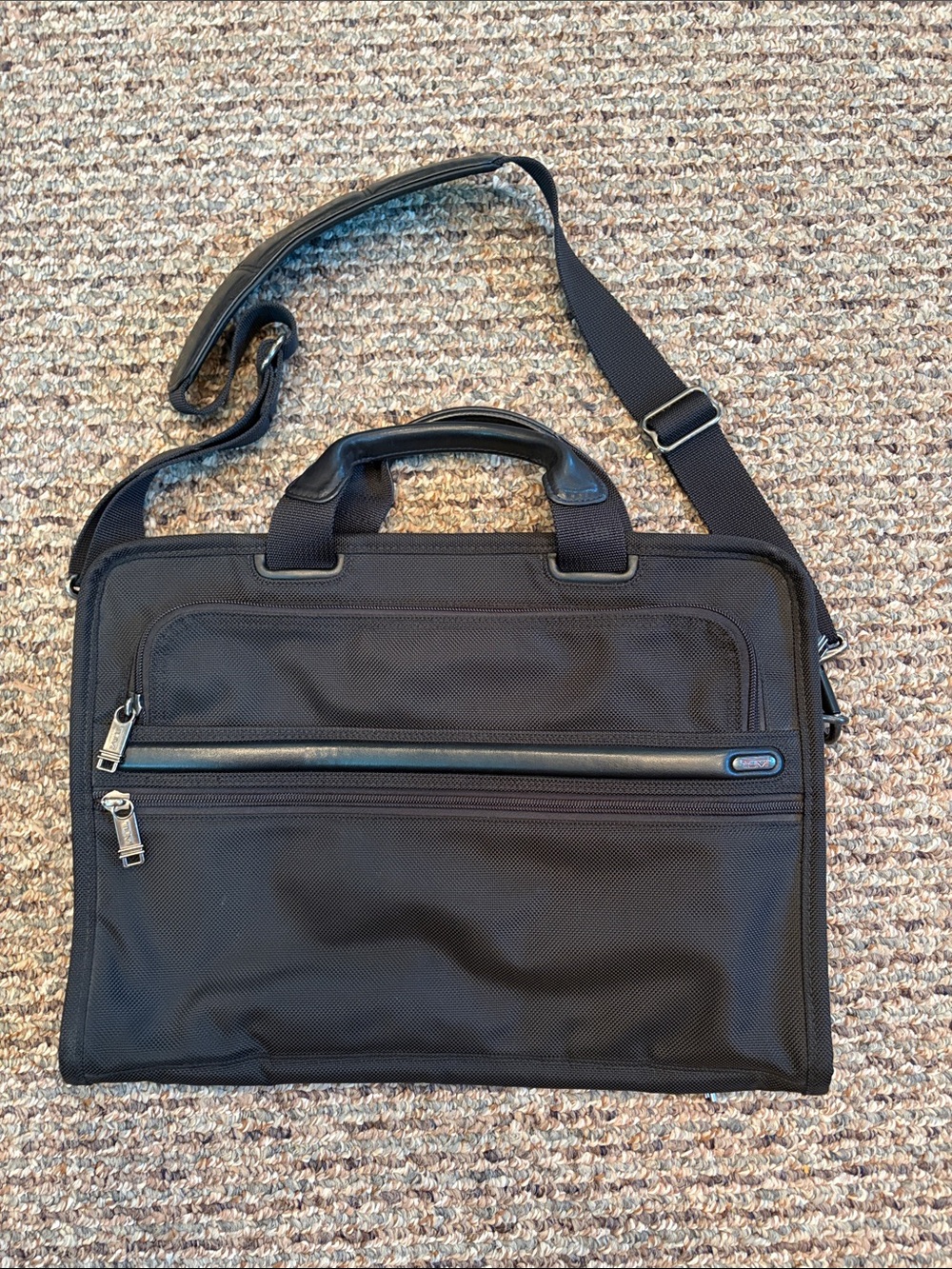 Tumi Nylon Ballistic Laptop Briefcase Shoulder Bag